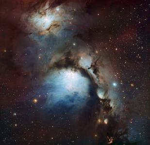 星座的猎户座，ngc 2068，m 78，星云
