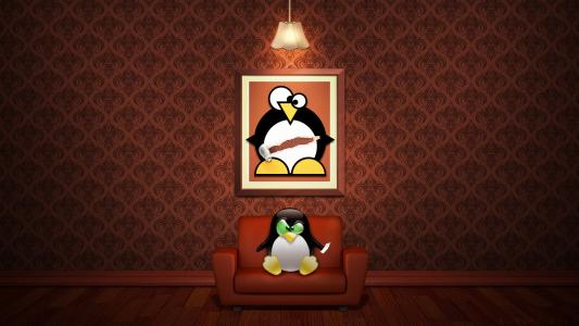 Linux，颜色，美丽，背景，极简主义