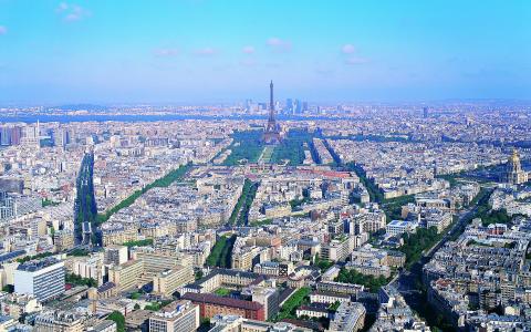 法国，大都会，摩天大楼，塔