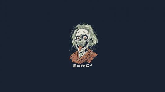 e = mc2，爱因斯坦，僵尸，食尸鬼