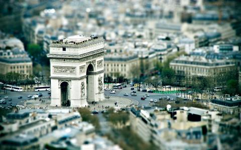 巴黎，凯旋门，广场，概述