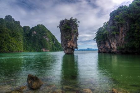 自然，詹姆斯邦德岛，泰国考，Phing Kan，James，邦德岛，泰国Tapu