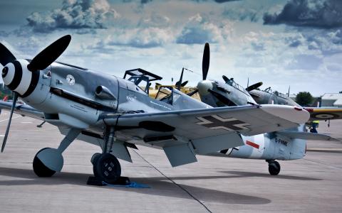 bf-109，飞机，bf-109，Messerschmitt