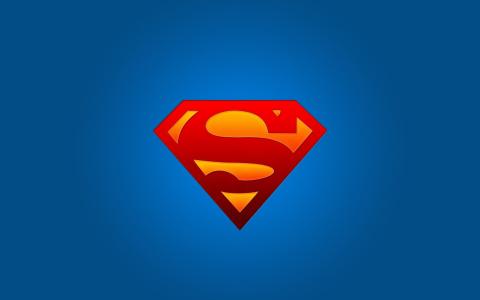 标志，超级英雄，超人，超人，符号