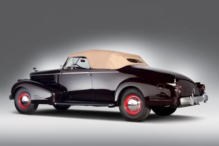 1938年，凯迪拉克，V16，系列90，敞篷车，轿跑车