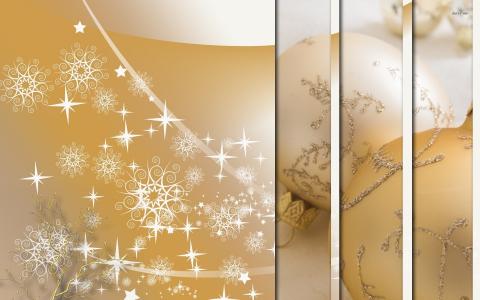 新年，球，明亮的图片，高清，新年，圣诞节