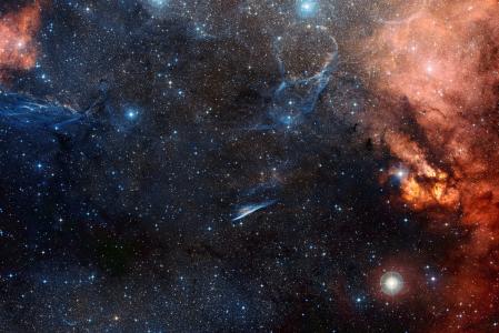 星星，星云，铅笔，铅笔星云，Ngc 2736