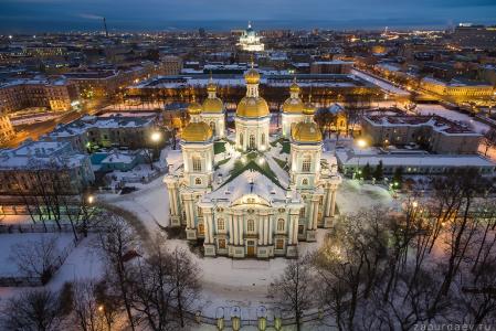 圣尼古拉斯海军大教堂，圣彼得堡，斯坦尼斯拉夫Zaburdaev