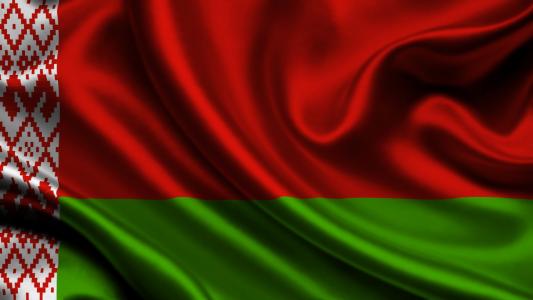 白俄罗斯，国旗，3d，白俄罗斯，国旗