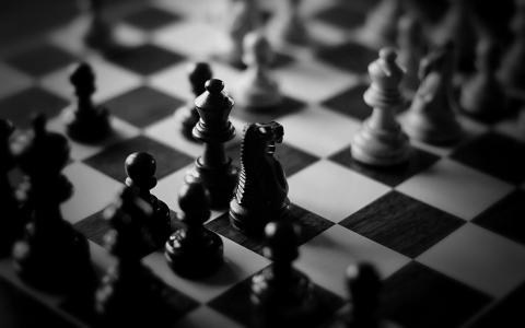 黑色，白色，国际象棋