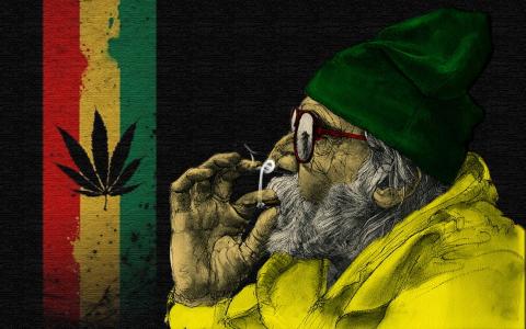 吸烟，大麻，祖父，kajf