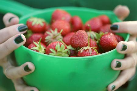 夏天，性质，草莓，浆果