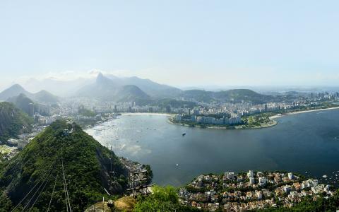 里约热内卢，巴西，巴西，海洋，城市，海滩