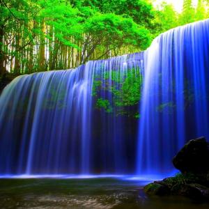 河流，瀑布，自然，水，美丽