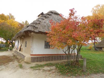 小屋，由果戈理，村庄，乌克兰
