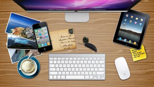 苹果，ipad，iphone，桌面，照片