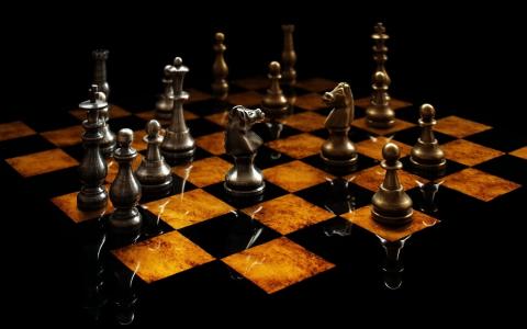 象棋，国际象棋，董事会，数字