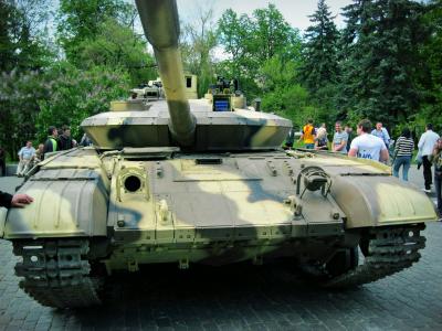坦克，T-64E，乌克兰，OBT，装甲，展览，ObuDabi