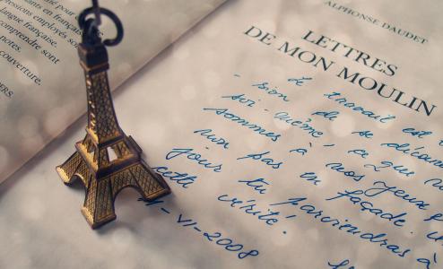 埃菲尔，艾菲尔铁塔，雕像，题词，法国，语言，国家，手写，笔，信，巴黎