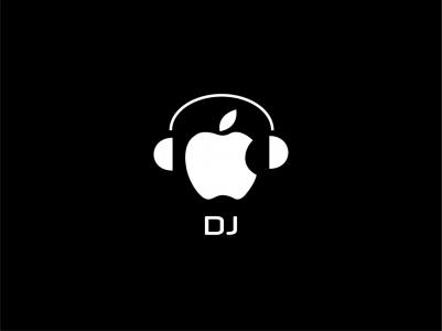 苹果DJ，标志