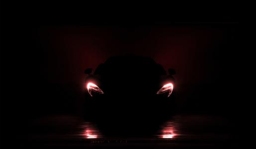 跑车，概念，汽车，p1，灯，迈凯轮，轿跑车，概念，黑暗的背景