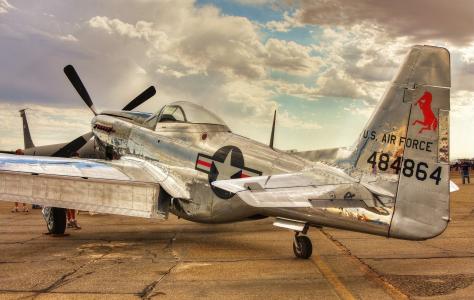 P-51，野马，飞机