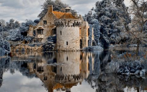 冬天，城堡