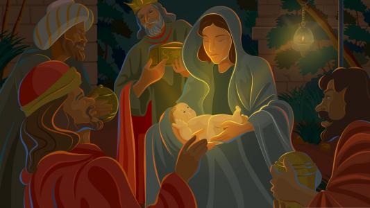 耶稣，新年，假期，圣诞节