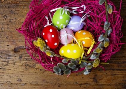 鸡蛋，春天，复活节，复活节