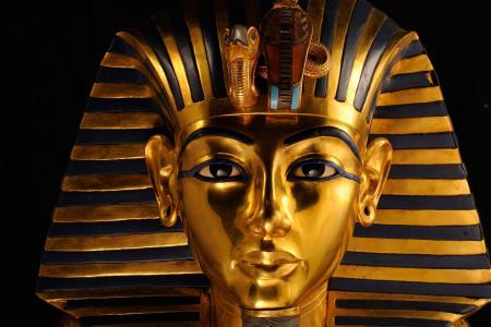 埃及，遗体，面具，图坦卡蒙