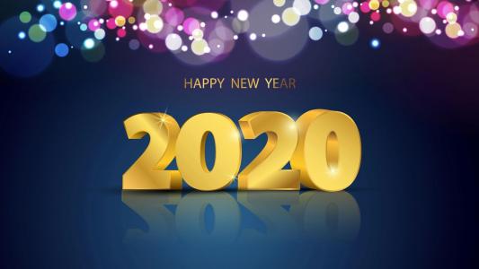 2020年,新的一年,早睡早起又一年