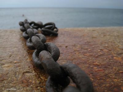 链，链接，码头，石头