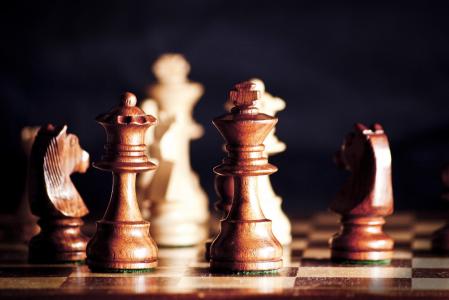 象棋，游戏，人物，树，董事会
