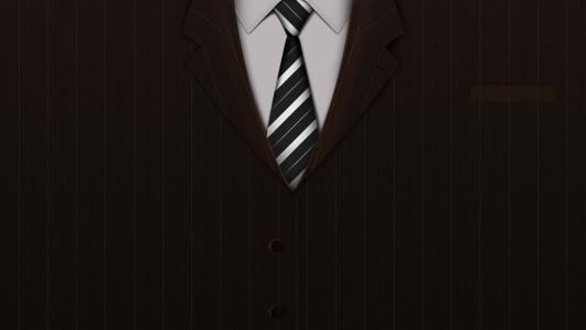 按钮，衬衫，夹克，领带，西装