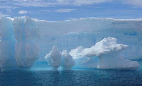 冰川，冰山，性质，海洋，美丽
