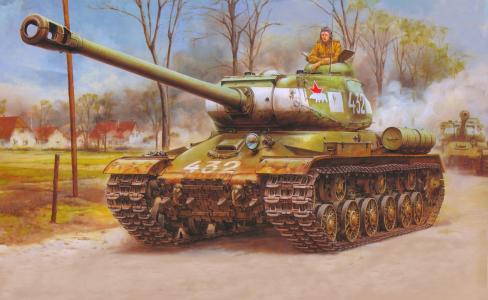 重型坦克，绘画，是2，是 -  122，约瑟夫斯大林，rkka