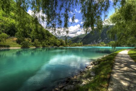 斯洛文尼亚，夏天，山，景观，最na社会，人类发展报告“，树木，性质