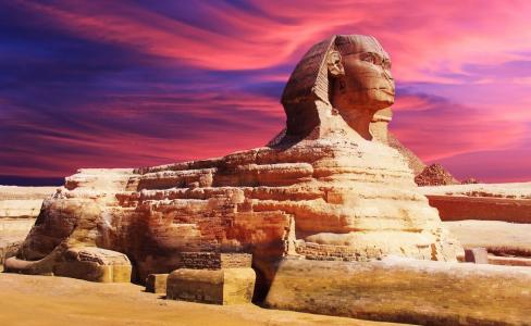 雕塑，埃及狮身人面像，有趣的地方