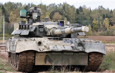 俄罗斯，军队，T80u，坦克