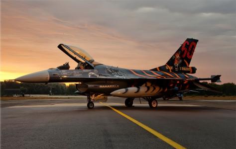 猎鹰，战斗机，F-16，绘图