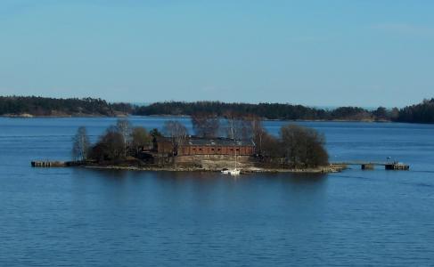 芬兰，岛屿，景观