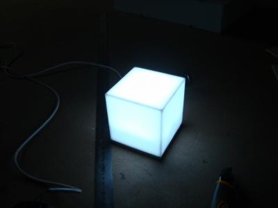 立方体，光，地板
