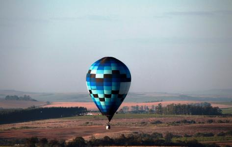 气球，空气，飞行，景观
