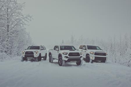 冬天，汽车，三重奏，雪，自然，美丽