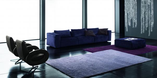 紫色，地毯，沙发，扶手椅，室内，枝形吊灯
