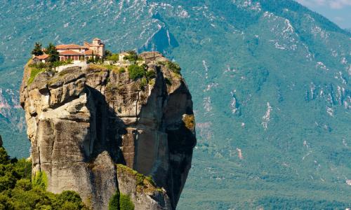 修道院，景观，性质，岩石