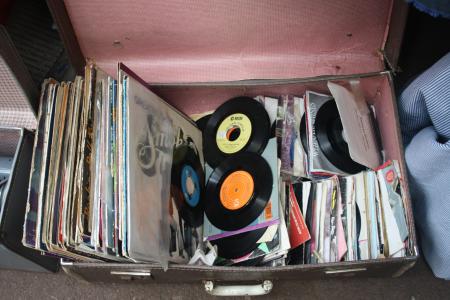 音乐，唱片，乙烯基，复古，手提箱