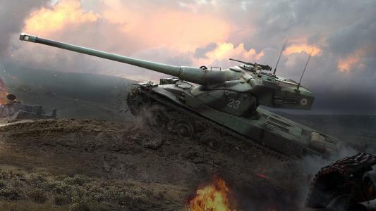 坦克世界，Wargaming Net，WoT，坦克世界，WG，AMX 50 B