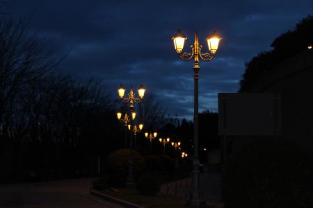 晚上，街道，灯笼