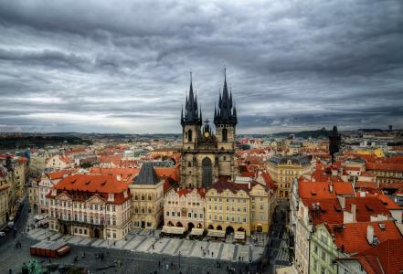 捷克共和国，布拉格，城市，人民